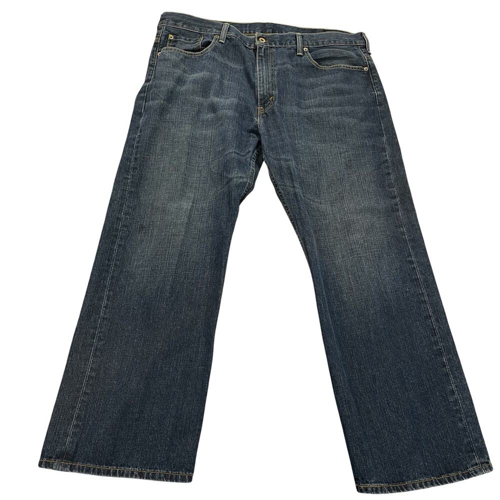 Levi's 569 Loose Straight Fit Jeans Mens Fit 40x29 (40x30 Tag) Blue All Cotton
